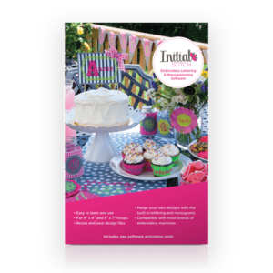 Brother Initial Stitch Embroidery Lettering & Monogramming Software