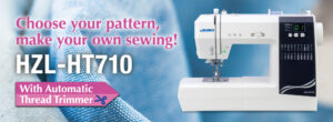 Front view Juki HZL 710 Sewing Machine
